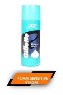Gillette Foam Sensitive 418gm